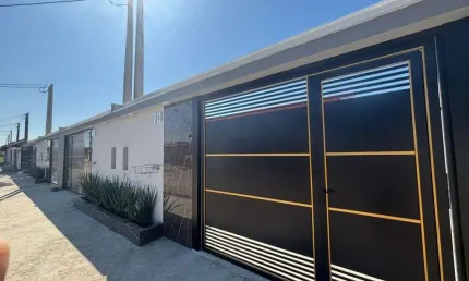 Casa para venda em itanhaém, nova itanhaém, 2 dormitórios, 1 suíte, 1 banheiro, 2 vagas