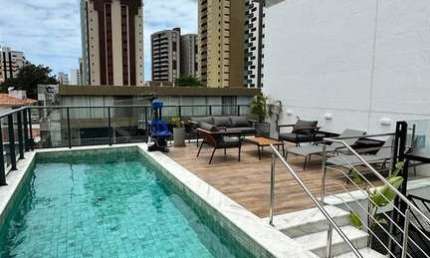 Apartamento com 1 quarto à venda na Escrivão Sebastião de Azevedo Bastos, 350, Manaíra, João Pessoa por R$ 420.000