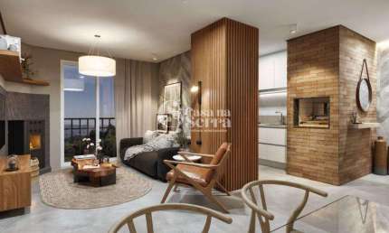 APARTAMENTO RESIDENCIAL COM 2 DORMITÓRIOS NO POUSADA DA NEVE, EM NOVA PETRÓPOLIS, Pousada da Neve, Nova Petropolis - RS