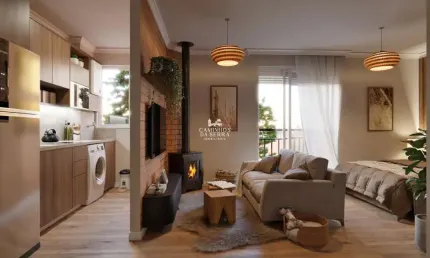 Apartamento com 1 quarto à venda na Avenida Bohmen, Pousada da Neve, Nova Petrópolis