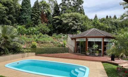 CASA COM PISCINA À VENDA EM NOVA PETRÓPOLIS, Linha Imperial, Nova Petropolis - RS