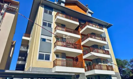 APARTAMENTO NO CENTRO DE NOVA PETRÓPOLIS COM 3 DORMITÓRIOS, SACADA E ÓTIMA POSIÇÃO SOLAR