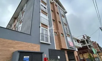 Apartamento residencial com 2 dormitórios e sótão no pousada da neve, em nova petrópolis