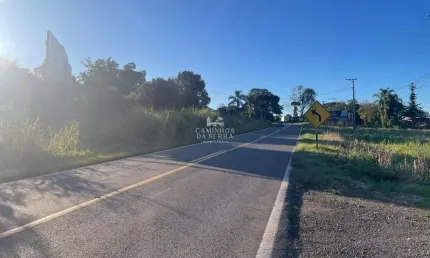 TERRENO COM FRENTE PARA RS 235, Linha Araripe, Nova Petropolis - RS