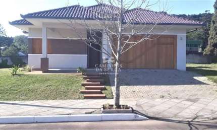 CASA EM CONDOMÍNIO FECHADO COM 3 DORMITÓRIOS À VENDA, 194 M² - LINHA IMPERIAL - NOVA PETRÓPOLIS/RS