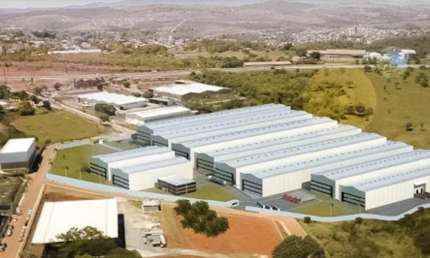 Barracão / Galpão / Depósito com 4 salas para alugar no Distrito Industrial Genesco Aparecido de Oliveira, Lagoa Santa 