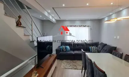 SOBRADO À VENDA - PQ. NOVO ORATÓRIO - 2 SUÍTES - 123m² - R$555.000,00