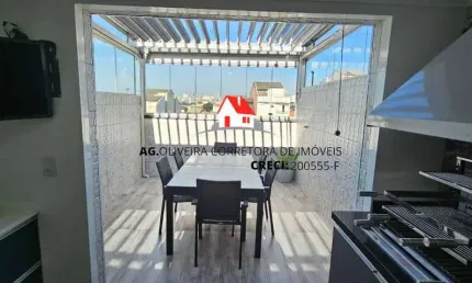 COBERTURA À VENDA - VL. METALÚRGICA - 02 QUARTOS - 110m² - R$530.000,00