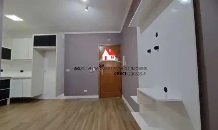Apartamento para locação - vl. camilópolis - 02 quartos - 50m² - r$2.000,00