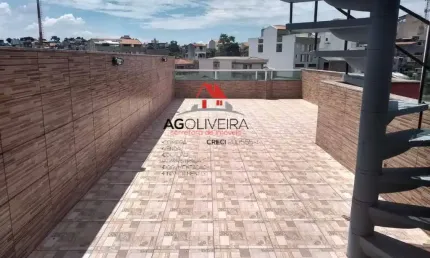 COBERTURA À VENDA - PARQUE JOÃO RAMALHO - 02 QUARTOS - 186m²- R$585.000,00