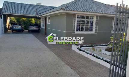 CASA 03 QTOS GUARAITUBA/COLOMBO,TERRENO AMPLO,ÓTIMA LOCALIZAÇÃO