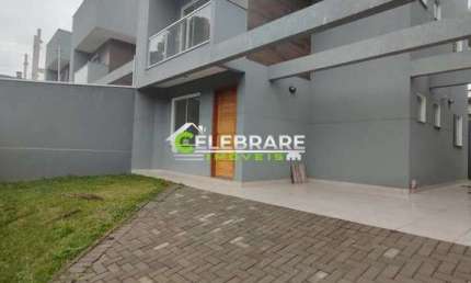SOBRADO NOVO EM COLOMBO! 03 QTOS,SUÍTE,SACADA,AMPLO TERRENO