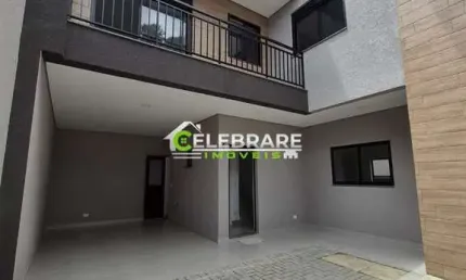 SOBRADO NOVO SANTA CÂNDIDA! 03 QTOS,SUÍTE,ESPAÇO C/ CHURRASQ.