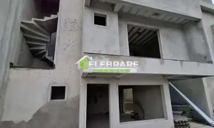 Sobrado novo uberaba,03 qts,suíte,sacada,churrasq.,gar. coberta