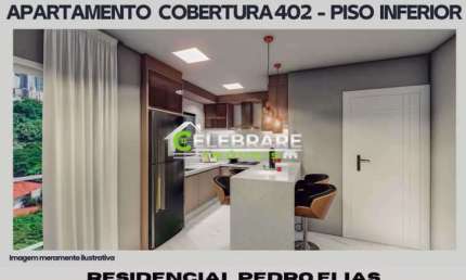 COBERTURA DUPLEX 03 QTS, SUÍTE NO CENTRO DE PINHAIS