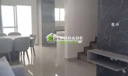 SOBRADO DE COND. ABRANCHES! MOBILIADO,03 QTS,SUÍTE,CHURRASQ.