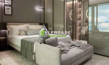 Flat com 1 quarto à venda na Rua Desembargador Motta, 1550, Centro, Curitiba