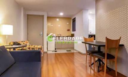 Flat com 1 quarto à venda na Avenida Sete de Setembro, 5368, Batel, Curitiba