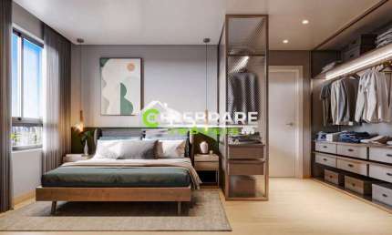 Apartamento com 1 quarto à venda na Rua Vinte e Nove de Junho, 554, Bacacheri, Curitiba