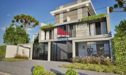 Sobrado Alto Padrão com terraço e acabamento premium no bairro Portão - Próximo ao Shopping Palladium!