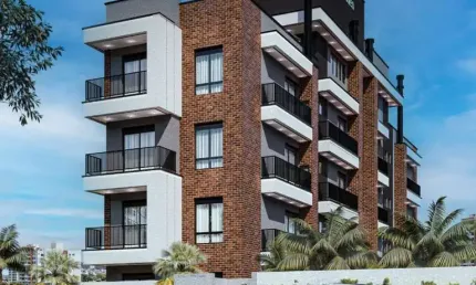 Apartamento Studio de 1 quarto, sacada com churrasqueira no bairro Novo Mundo