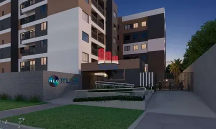 Lindo apartamento, com 32,61m², no bairro Novo Mundo.