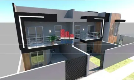 Belíssimos sobrados no Sitio Cercado, com 80.00m² melhor localização do bairro.
