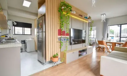 Apartamento com elevador, sacada com churrasqueira - Bairro Novo Mundo