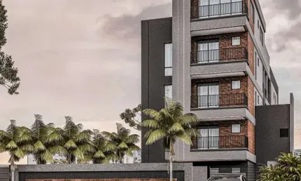 Apartamento Studio de 1 quarto, sacada com churrasqueira no bairro Guaíra - Studio Park II