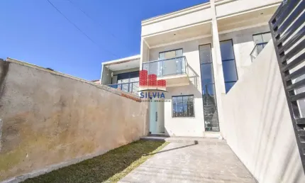 Sobrado novo de 3 dormitórios e espaço gourmet no campo de santana