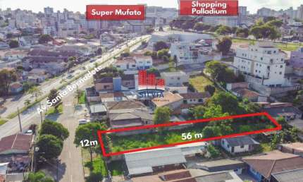 Terreno no Lindóia / Guaíra próximo ao Shopping Palladium