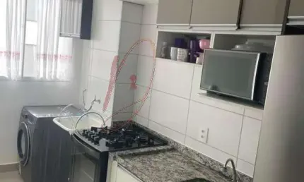 Apartamento para Venda em Hortolândia, Jardim São Sebastião, 2 dormitórios, 1 suíte, 2 banheiros, 1 vaga