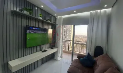 Apartamento para Venda em Sumaré, Chácara Bela Vista, 2 dormitórios, 1 suíte, 2 banheiros, 1 vaga
