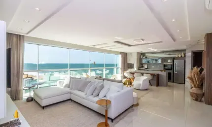 Apartamento finamente mobiliado e decorado a venda no Mirage Residence na Praia Brava em Itajaí.