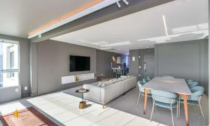 Apartamento mobiliado a venda no Edifício Marine Vision no Bairro Fazenda em Itajaí.