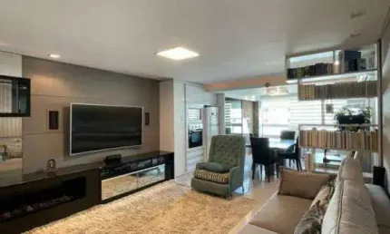 Apartamento totalmente mobiliado com 88m² privativos no edifício emerald na praia brava em itajaí