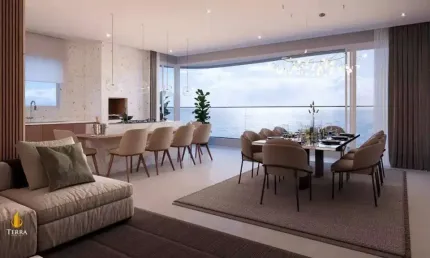 Apartamento a venda no Le Blanc Residence com linda vista para o mar localizado na Praia Brava em Itajaí.