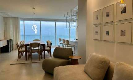 Apartamento a venda no Le Blanc Residence vista mar localizado na Praia Brava em Itajaí.