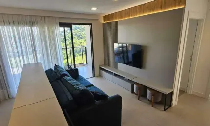 Apartamento a venda no brava garden home club localizado na praia brava em itajaí.