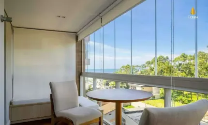 Apartamento a venda no amores da brava club house localizado na praia brava.