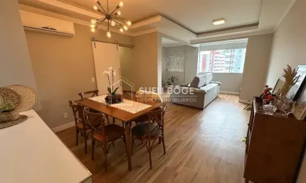 Apartamento amplo com 1 suíte + 1 dormitório no bairro saguaçu