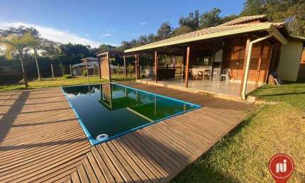 Sítio com 3 dormitórios à venda, 2000 m² por R$ 530.000,00 - Aranha - Brumadinho/MG