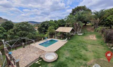 Chácara com 6 dormitórios à venda, 3000 m² por R$ 650.000,00 - Condomínio Quintas do Rio das Águas Claras - Brumadinho/MG