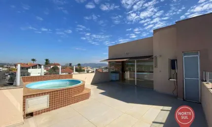 Cobertura com 3 dormitórios para alugar, 158 m² por R$ 3.808,00/mês - Bela Vista - Brumadinho/MG