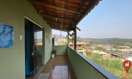 Casa com 3 dormitórios para alugar, 120 m² por R$ 1.540,68/mês - Tangará - Mário Campos/MG