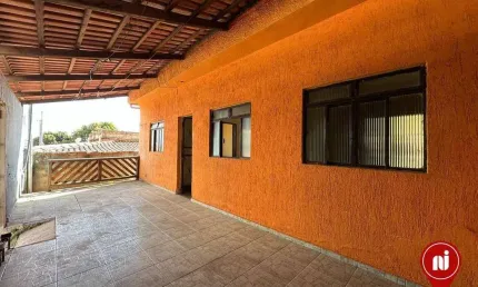Casa com 3 dormitórios à venda, 90 m² por R$ 220.000 - Vila Ondira - Mário Campos/MG