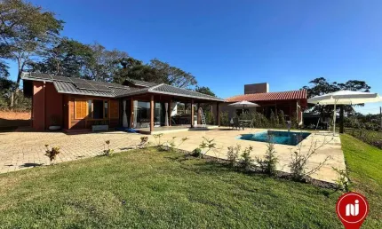 Casa com 3 dormitórios à venda, 120 m² por r$ 1.180.000,00 - condomínio reserva de piedade  - brumadinho/mg