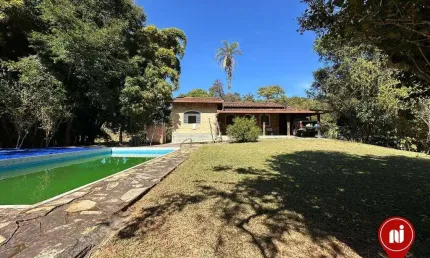 Sítio com 3 dormitórios à venda, 10600 m² por r$ 850.000 - soares - brumadinho/mg