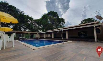Sítio mobiliado com 5 dormitórios à venda, 4000 m² por R$ 600.000 - Campo Verde - Mário Campos/MG