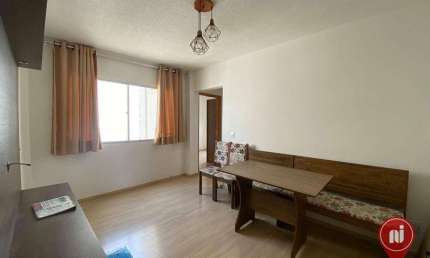 Apartamento com 2 dormitórios para alugar, 47 m² por R$ 1.103,00/mês - São João - Betim/MG